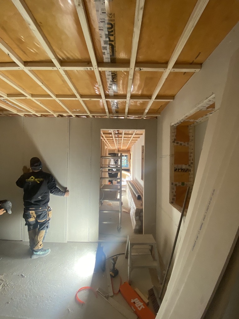 Nyt tag, tømrerarbejde i Hellerup