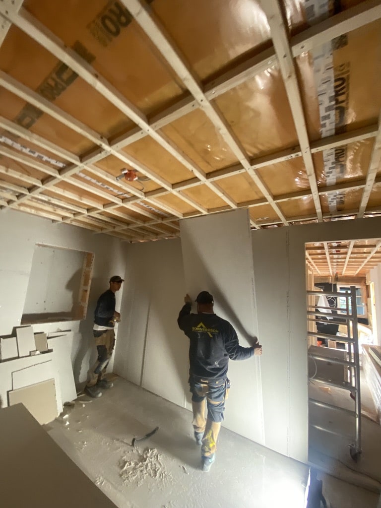 Nyt tag, tømrerarbejde i Hellerup