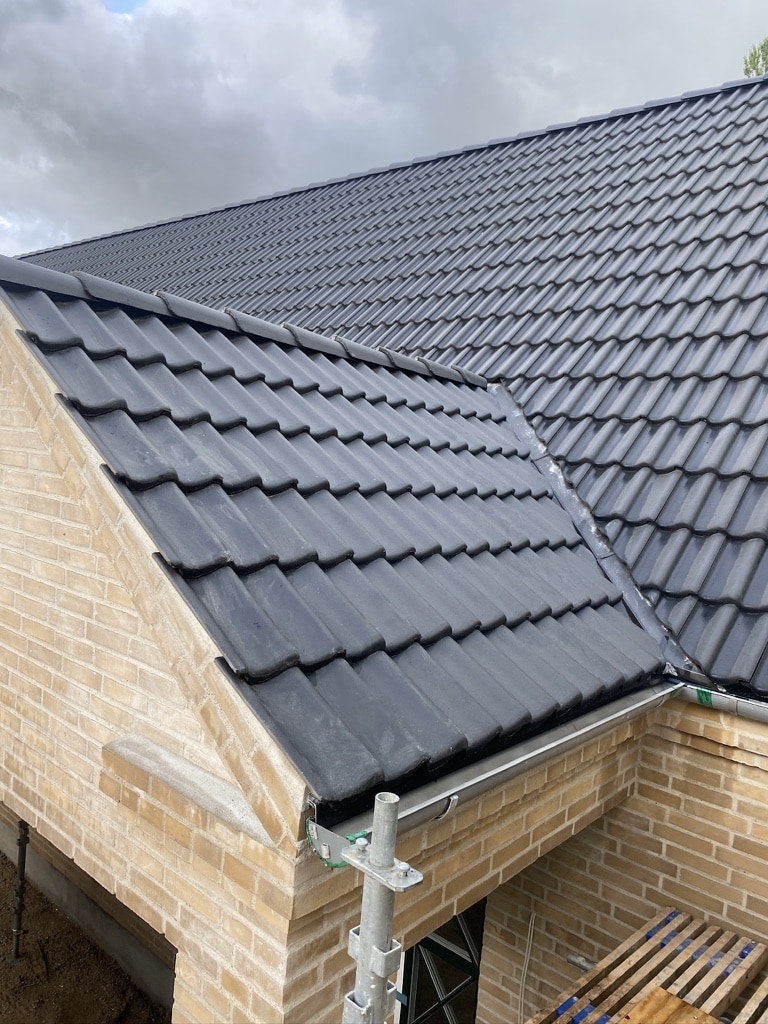 Nyt tag, tømrerarbejde i Hellerup