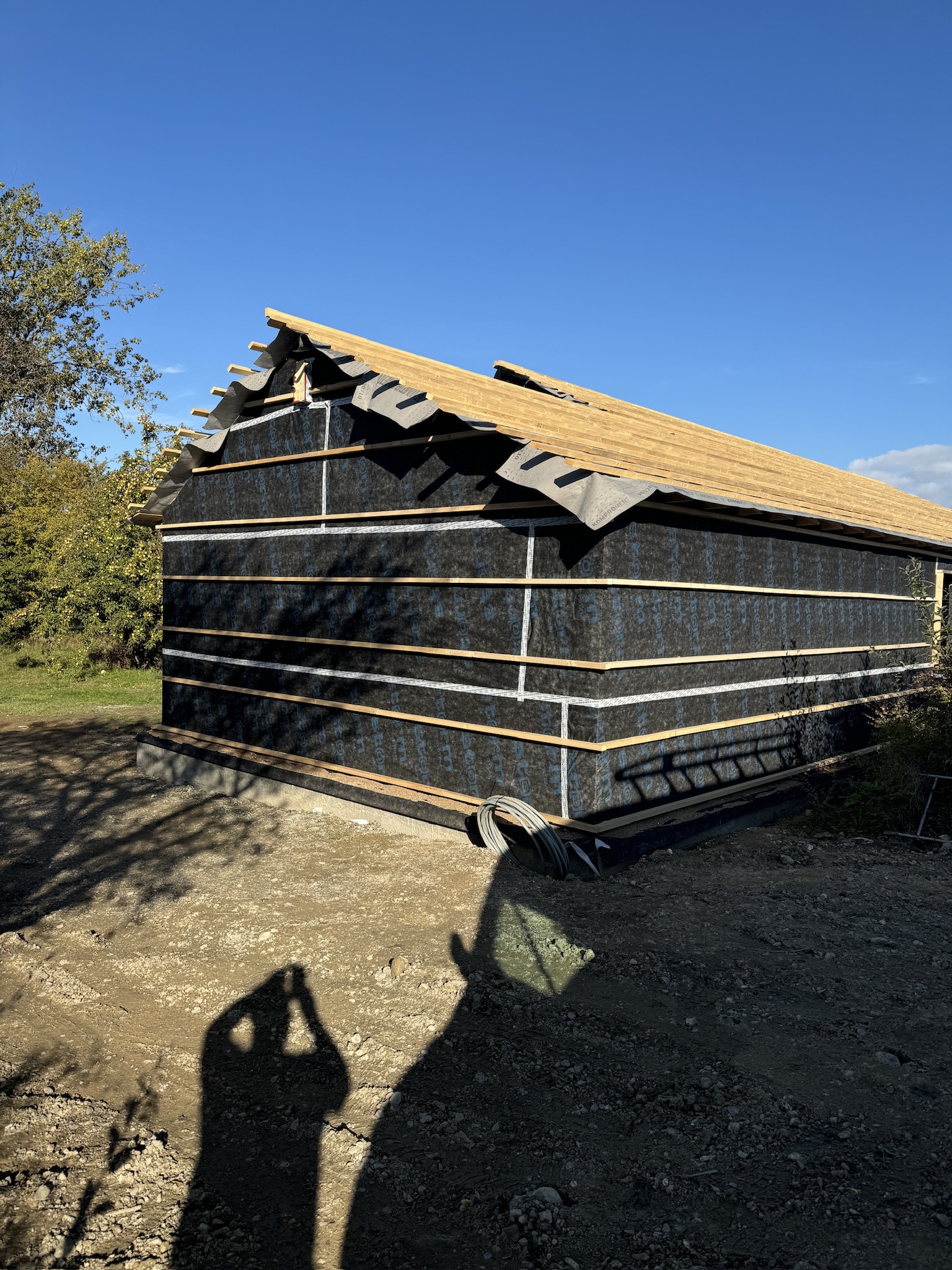 Nyt tag, tømrerarbejde i Hellerup