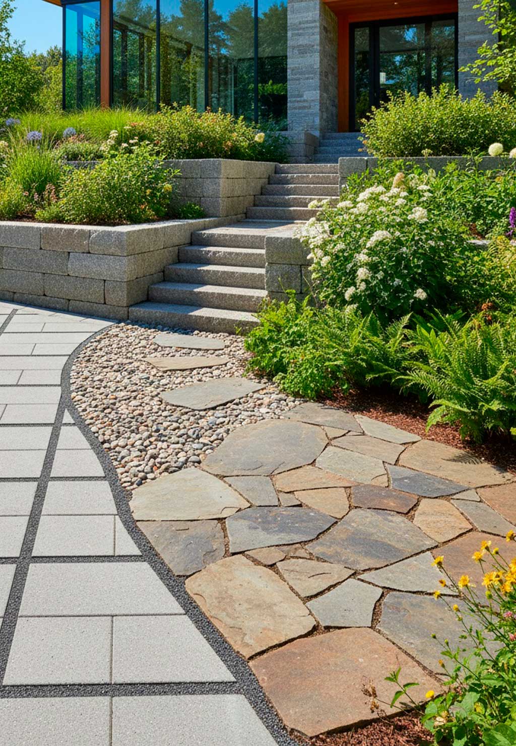 Brolæggerarbejde i Hellerup