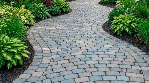 Brolæggerarbejde i Hellerup